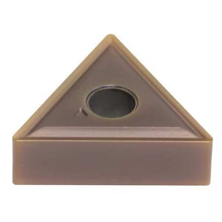 Triangle Turning Insert, Triangle, 3/8 In, TNMG, 0.0312 In, Carbide