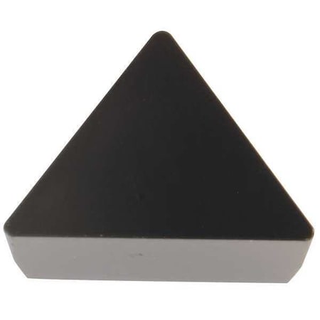 Triangle Turning Insert, Triangle, 3/8 In, TPG, 0.0625 In, Carbide