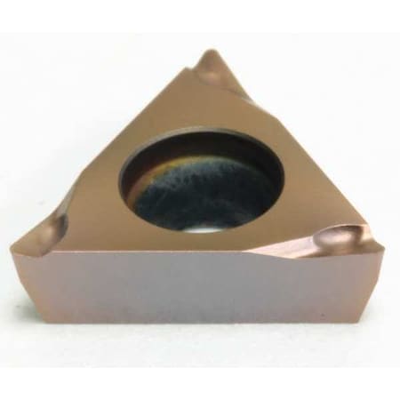 Triangle Turning Insert, Triangle, 3/4 In, TPGT, 0.0079 In, Cermet