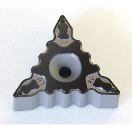 Triangle Turning Insert, Triangle, 0.3940 In, TRM, 0.0468 In, Carbide