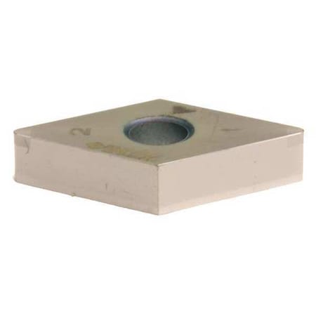 Diamond Turning Insert, Diamond, 1/2 In, DNGA, 55  Degrees, 1/32 In, CBN