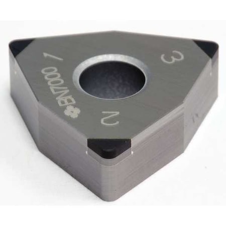 Turning Insert, Trigon, 1/2 In, WNGA, 1/32 In, CBN