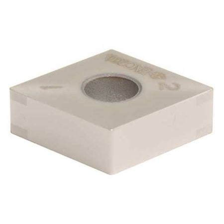 Diamond Turning Insert, Diamond, 1/2 In, CNGA, 80  Degrees, 1/32 In, CBN