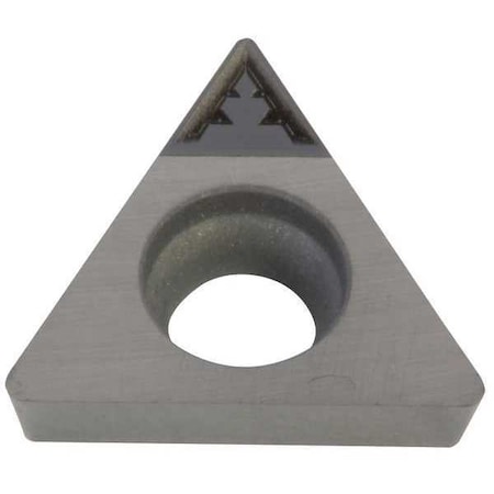 Triangle Turning Insert, Triangle, 1/4 In, TPMT, 0.0156 In, PCD