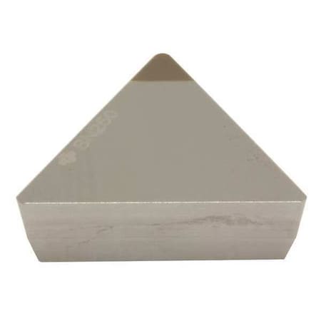Triangle Turning Insert, Triangle, 3/8 In, TPG, 0.0156 In, CBN