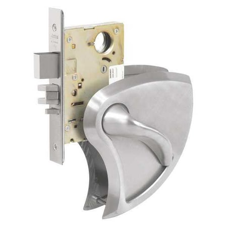 Lever Lockset,Mechanical,Privacy,Grade 1