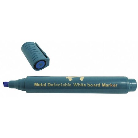 Detectable Dry Erase Marker Set,Round Barrel,PK10