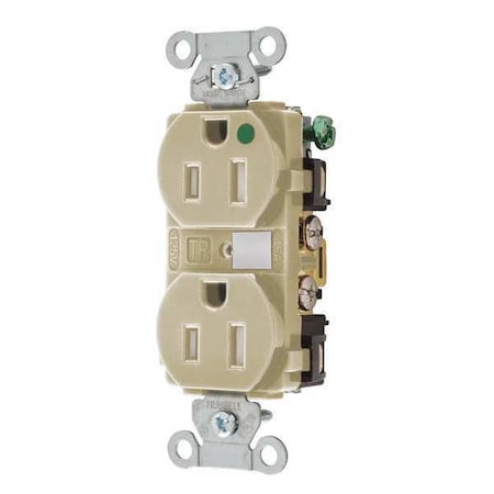 15A Duplex Receptacle 125VAC 5-15R IV