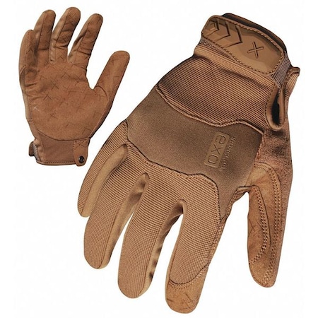 Tactical Glove,Size XL,Coyote Brown,PR