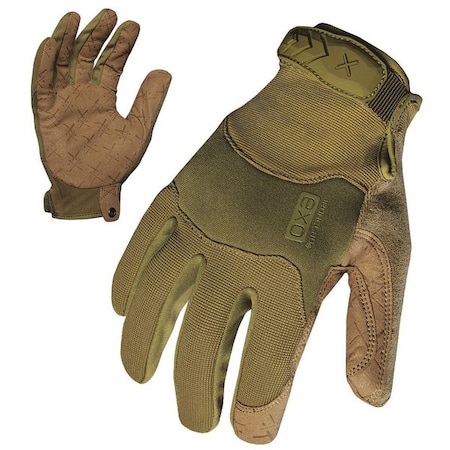 Tactical Glove,Size S,Green,PR