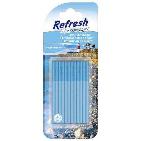 Air Freshener,Stick,Blue/White,PK6
