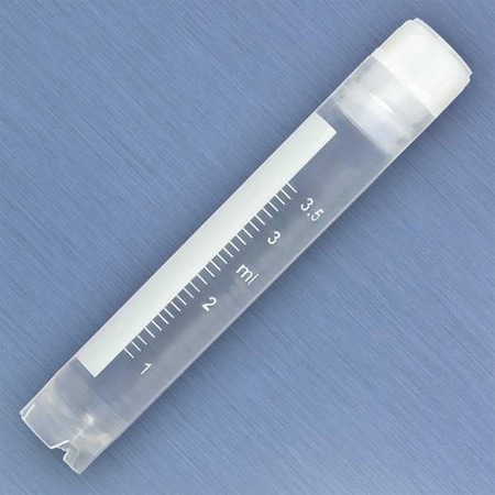 Cryogenic Vial,76.4mm H,Clear,PK500