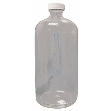 Bottle,Narrow Mouth,305mm H,128 Oz.,PK4