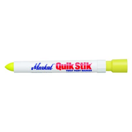 Solid Paint Marker, Medium Tip, Fluorescent Yellow Color Family