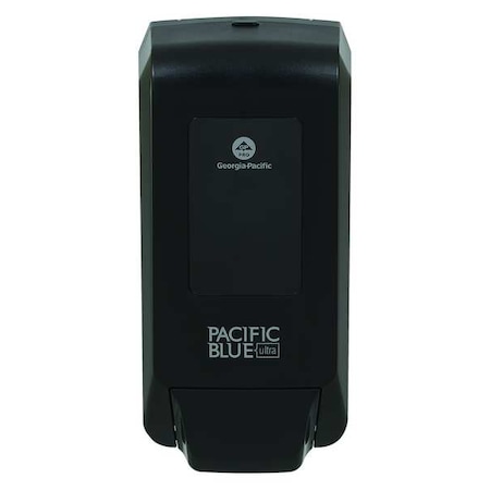 Soap/Sanitizer Dispenser,Black,Plastic