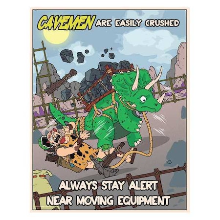 Safety Poster,16 H,12 W