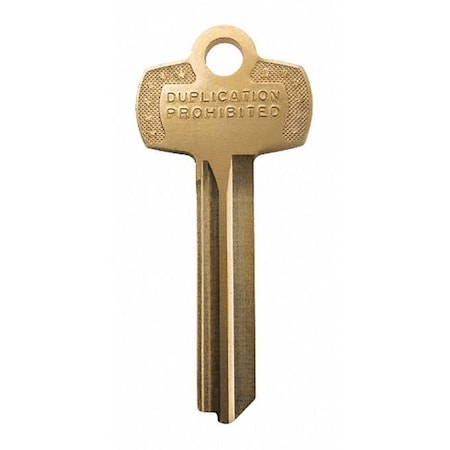 Key Blank,Keyway G,Standard Type,7 Pins