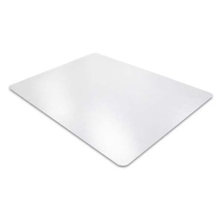 Chair Mat 47x35, Rectangular Shape, Clear, For Hard Floor