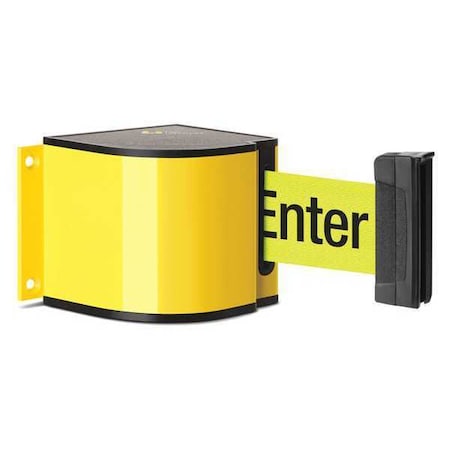 Retractable Belt Barrier,Powder Coated