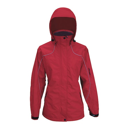 Ladies Trizone Jacket,Red,XL