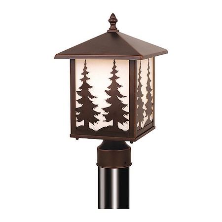 Yosemite 8in Outdoor Post Light Bronze