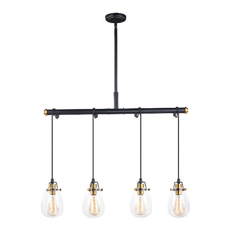 Kassidy 4L Pendant/ Light Black