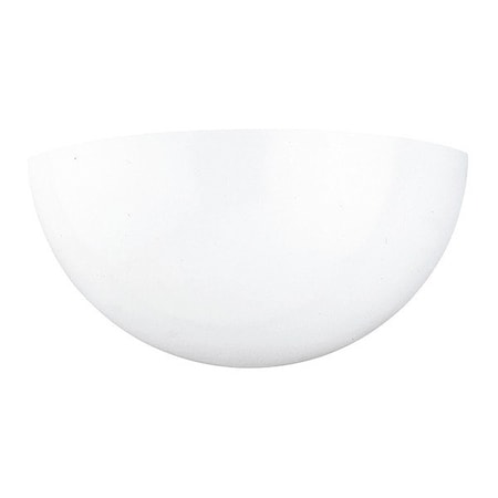 One Light Wall/Bath Sconce,White