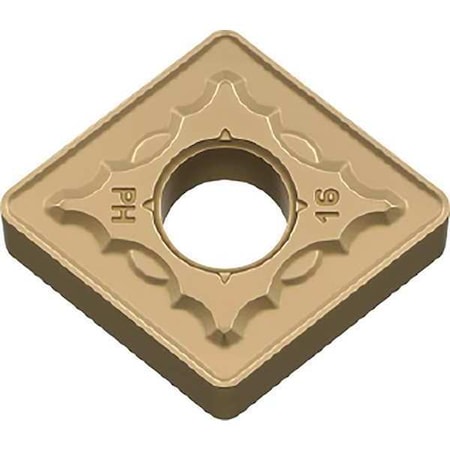 Diamond Turning Insert, Diamond, 3/4 In, CNMG, 80  Degrees, 3/64 In, Carbide