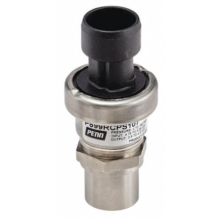 Pressure Transducer,304L SS,0 To 100 Psi