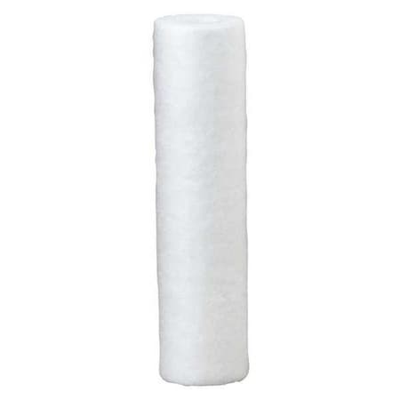 5 Micron, 9 7/8 In H, Melt Blown Filter Cartridge