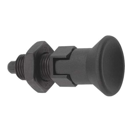 Indexing Plunger D1= 3/4-10, D=10, Style D, Lockout Type W Locknut, Steel Hardened