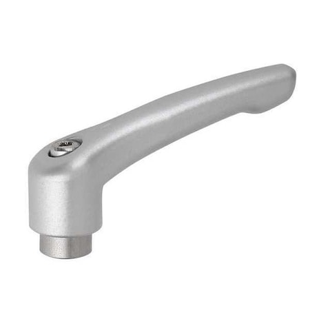 Adjustable Handle, Size: 2 M06, Zinc Silver Metallic, Comp: Stainless Steel