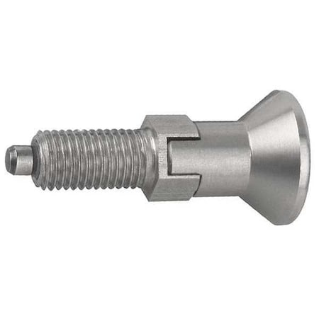 Indexing Plunger, All SS, Size: 5 D1= M24X2, D=16, Style C Lockout Type WO Locknut, Pin Hard