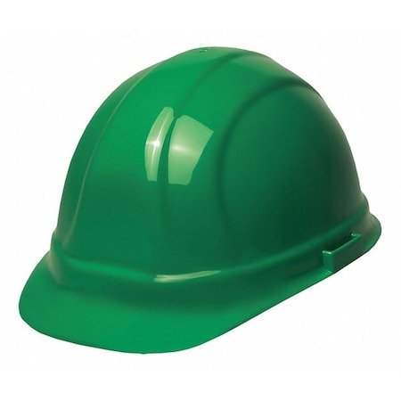 Front Brim Hard Hat, Type 1, Class E, Pinlock (6-Point), Green