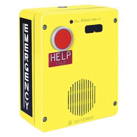 Emergency Telephone,Analog,Yellow