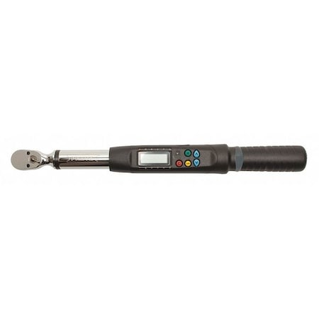 3/8 Drive Electronic Torque Wrench 5-99 Ft-lbs