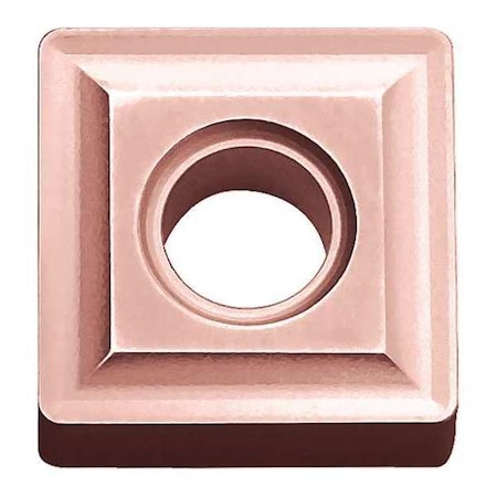 Square Turning Insert, Square, 3/8 In, SNMG, 1/32 In, Carbide