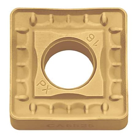 Square Turning Insert, Square, 5/8 In, SNMM, 3/64 In, Carbide