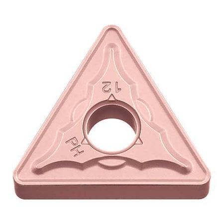 Triangle Turning Insert, Triangle, 3/8 In, TNMG, 0.0312 In, Carbide