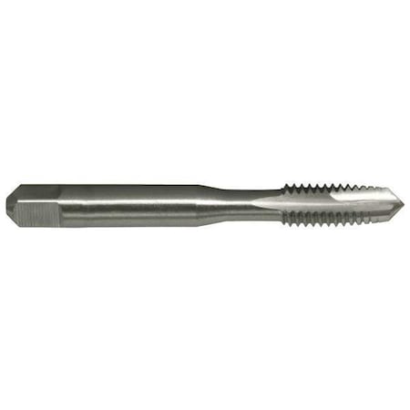 Spiral Point Tap, 1/4-28, Plug, UNF, 3 Flutes, TiN