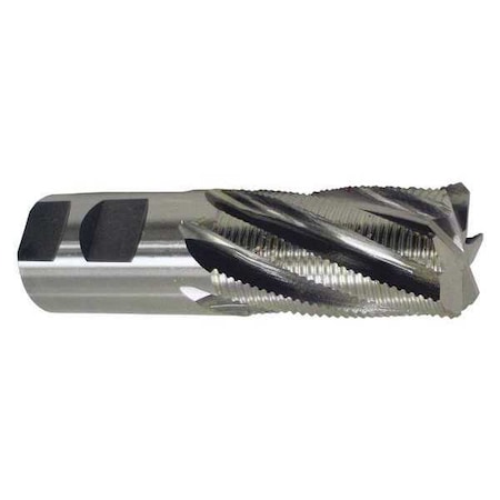 4-Flute Cobalt 8% Fine Square Single Roughing End Mill Cleveland RG6 Bright 3/4x3/4x3/4x2-7/8