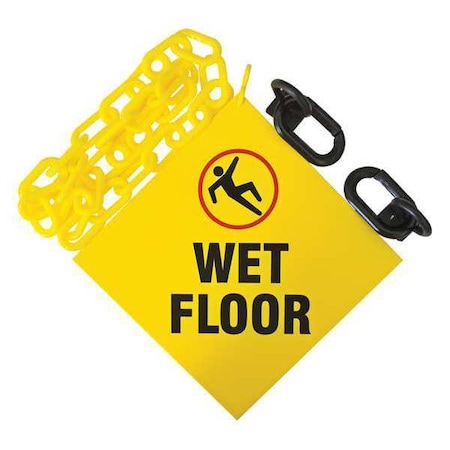 Sign Kit,Size 3 Ft.,Yellow, 7403WF