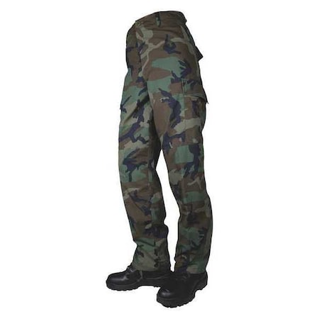 Mens Tactical Pants,Size L/40,Woodland