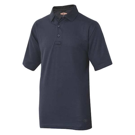 Mens Tactical Polo,Size 3XL,Navy