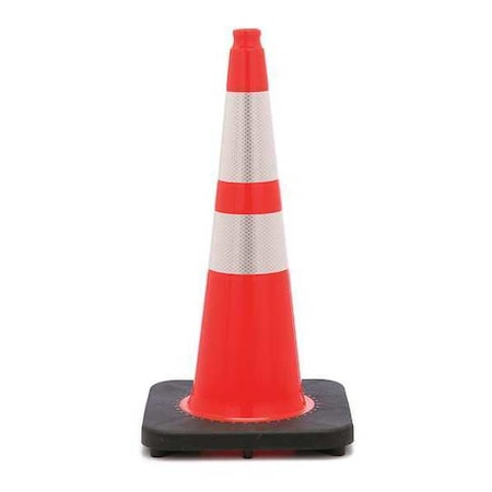 Traffic Cone,10 Lb.,Orange Cone Color