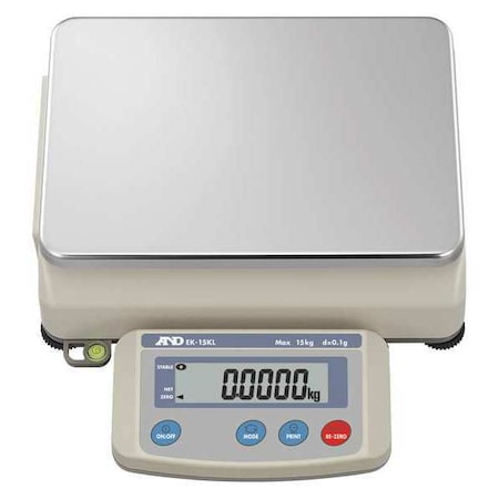 Digital Compact Bench Scale 33 Lb./15kg Capacity