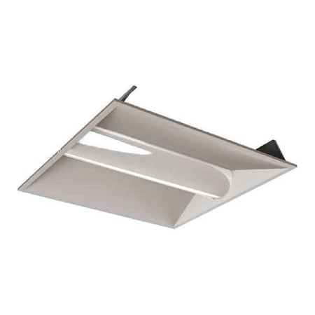 LED Recessed Troffer,25W,2800 Lm,80 CRI