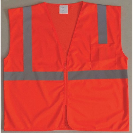 U-Block Vest, Class2 Orange/Red, S