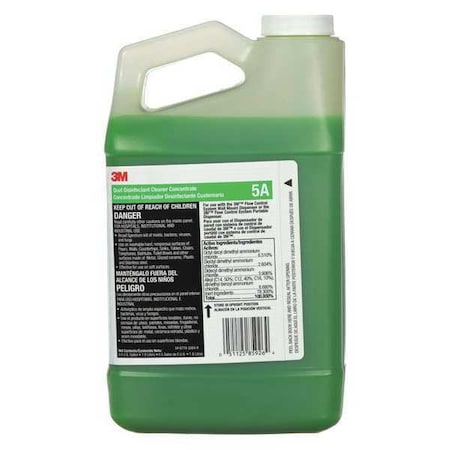 Disinfectant Cleaner Concentrate , 64 Oz. Bottle , Pleasant ,