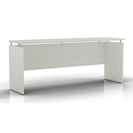 Credenza, 20 D, 72 W, 29-1/2 H, Sea Salt, MDF (Medium Density Fiberboard) - Platform